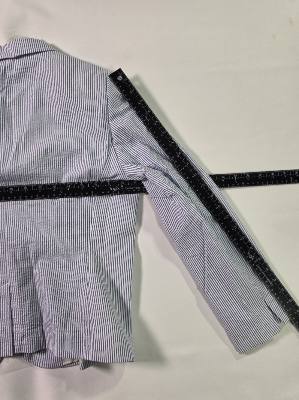 Brooks Brothers NWT Seersucker Suit 14P Blue White Stripe - Picture 6 of 11